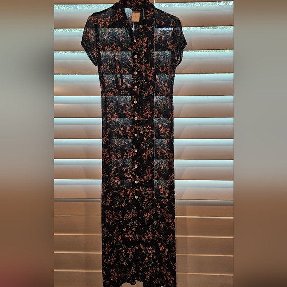 Vintage Black Esprit Dress Sz 3/4 - Picture 1 of 8